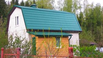 Замена кровли дачи